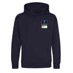 Kevin De Bruyne Manchester City Icons in Lights Frame Kids Hoodie in Navy