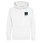 Kevin De Bruyne Manchester City Icons in Lights Frame Kids Hoodie in White