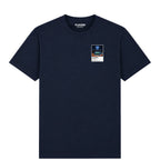 Kevin De Bruyne Manchester City Icons in Lights Frame Men's T-Shirt in Navy