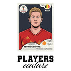 Kevin De Bruyne World Cup Sticker Kids Hoodie – kevin de bruyne white Players Couture design