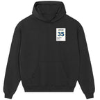 Kevin Durant 35 hoodie – black men's hoodie featuring the Kevin Durant 35 Players Couture logo
