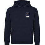Kevin Garnett Timberwolves Basketball Icon Frame Men's Hoodie - Navy