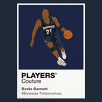 Kevin Garnett Timberwolves Basketball Icon Frame - Icon Design