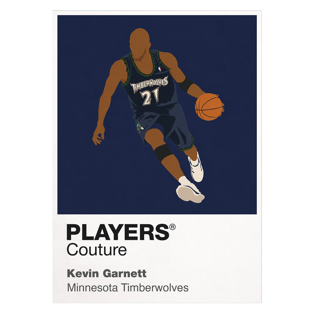 Kevin Garnett Timberwolves Basketball Icon Frame - Icon Design (View 7)
