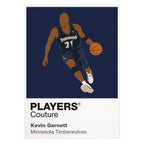 Kevin Garnett Timberwolves Basketball Icon Frame - Icon Design (View 7)