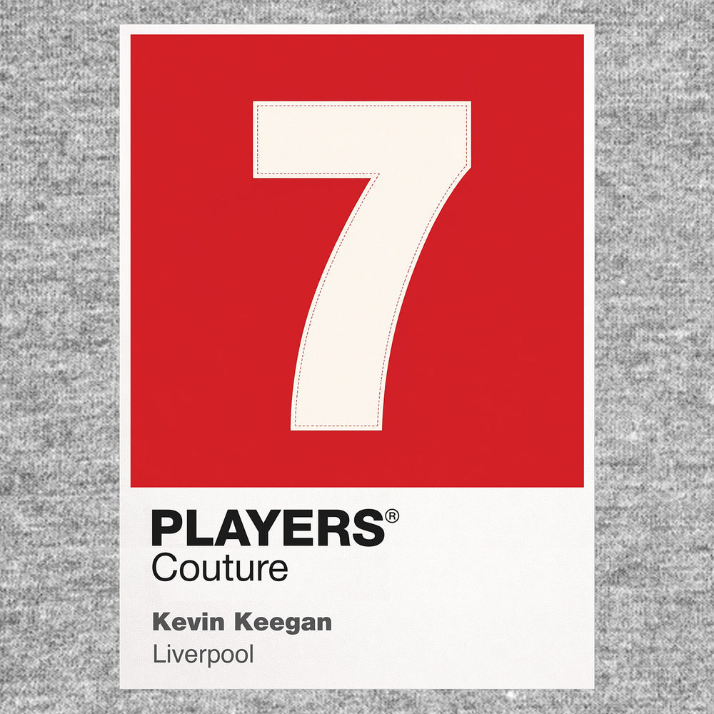 Kevin Keegan Liverpool 7 Football Shirt Frame Men's Hoodie