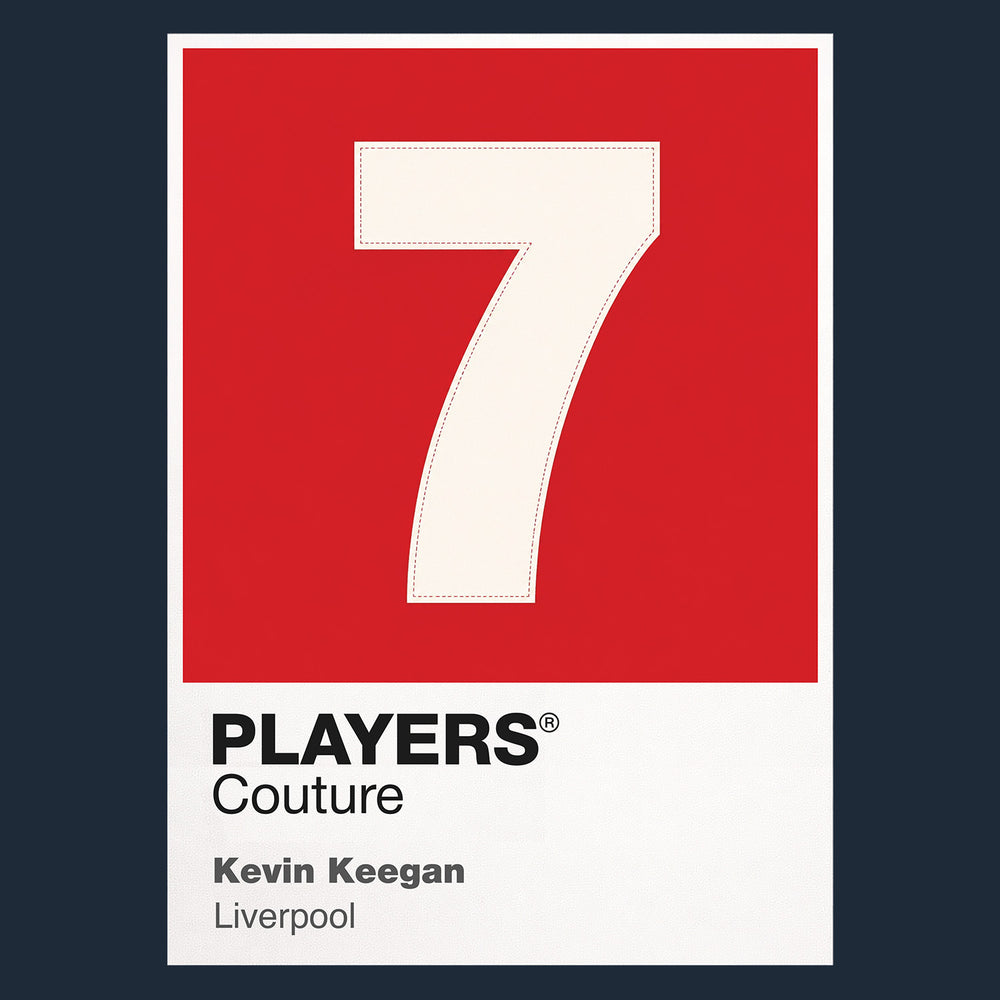 Kevin Keegan Liverpool 7 Football Shirt Frame Men's Hoodie