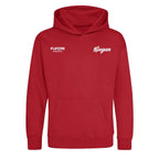 Kevin Keegan hoodie – red kids' hoodie featuring the Kevin Keegan Players Couture logo