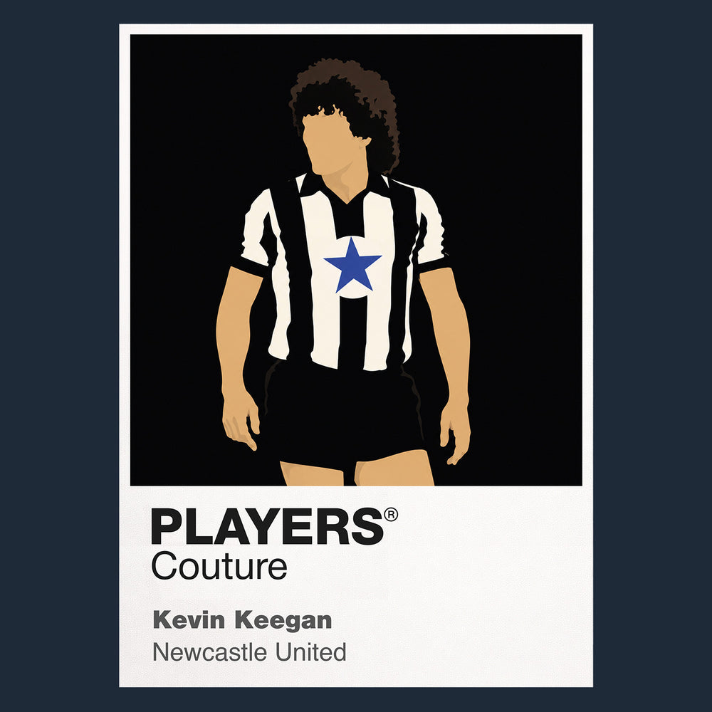 Kevin Keegan Newcastle United Icon Frame — Navy