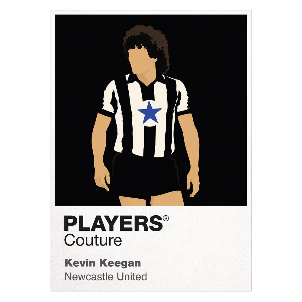 Kevin Keegan Newcastle United Icon Frame — White