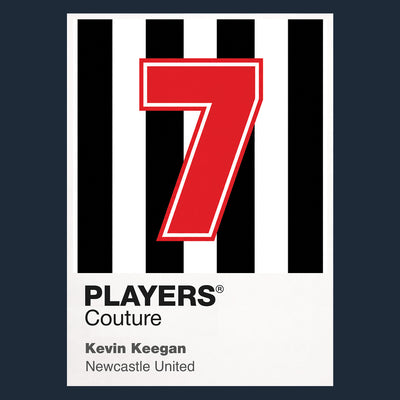 Kevin Keegan Newcastle United 7 Football Shirt Frame Men's Hoodie