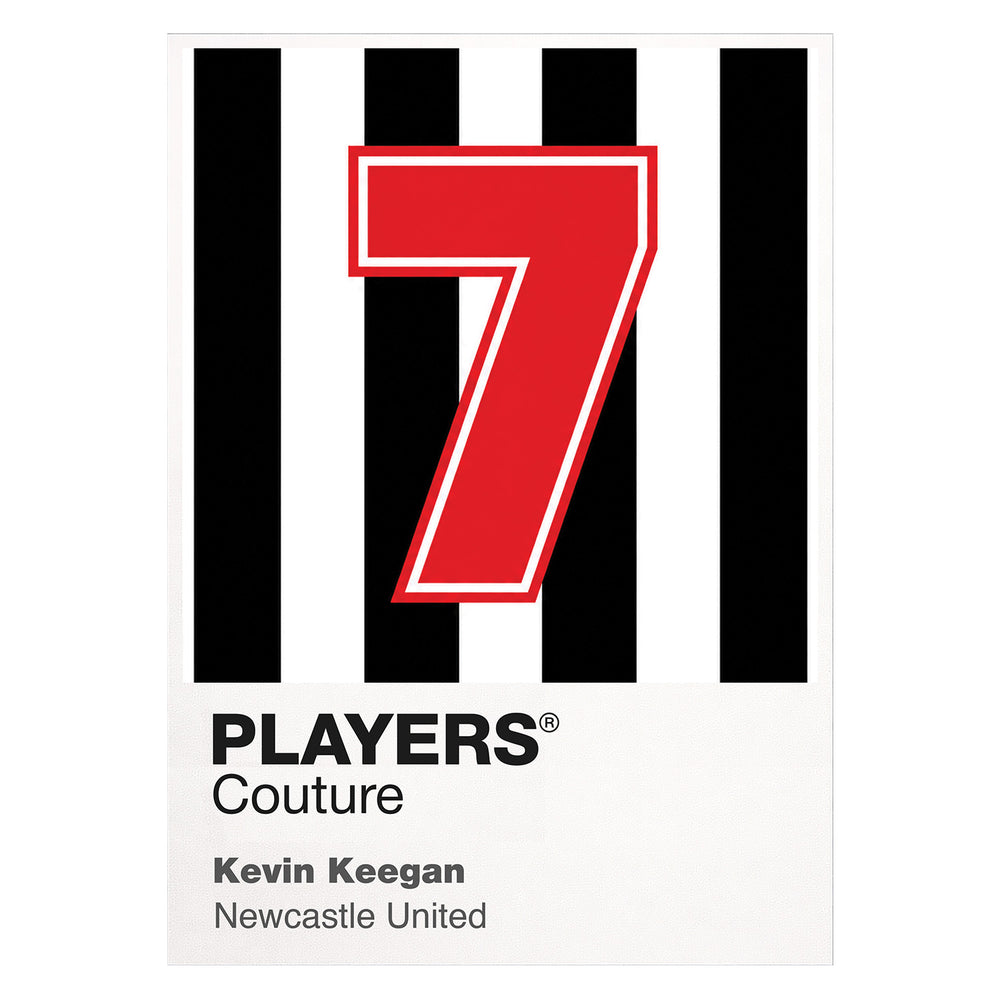 Kevin Keegan Newcastle United 7 Football Shirt Frame Men's Hoodie
