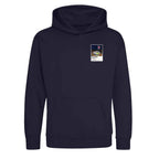 Kevin Keegan Newcastle United Icons in Lights Frame Kids Hoodie in Navy