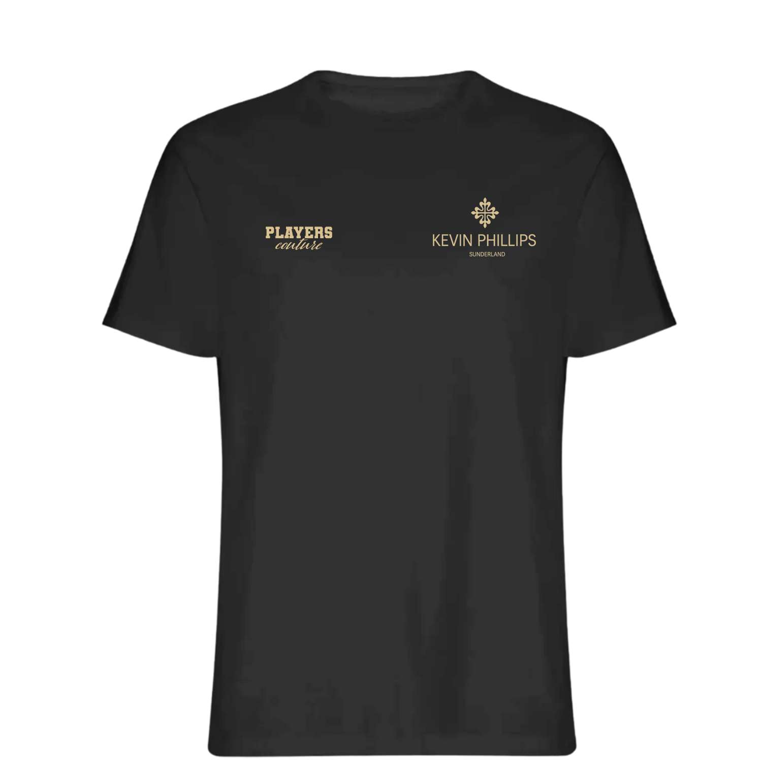 Kevin Phillips Logo Players Couture Mens T-Shirt Black