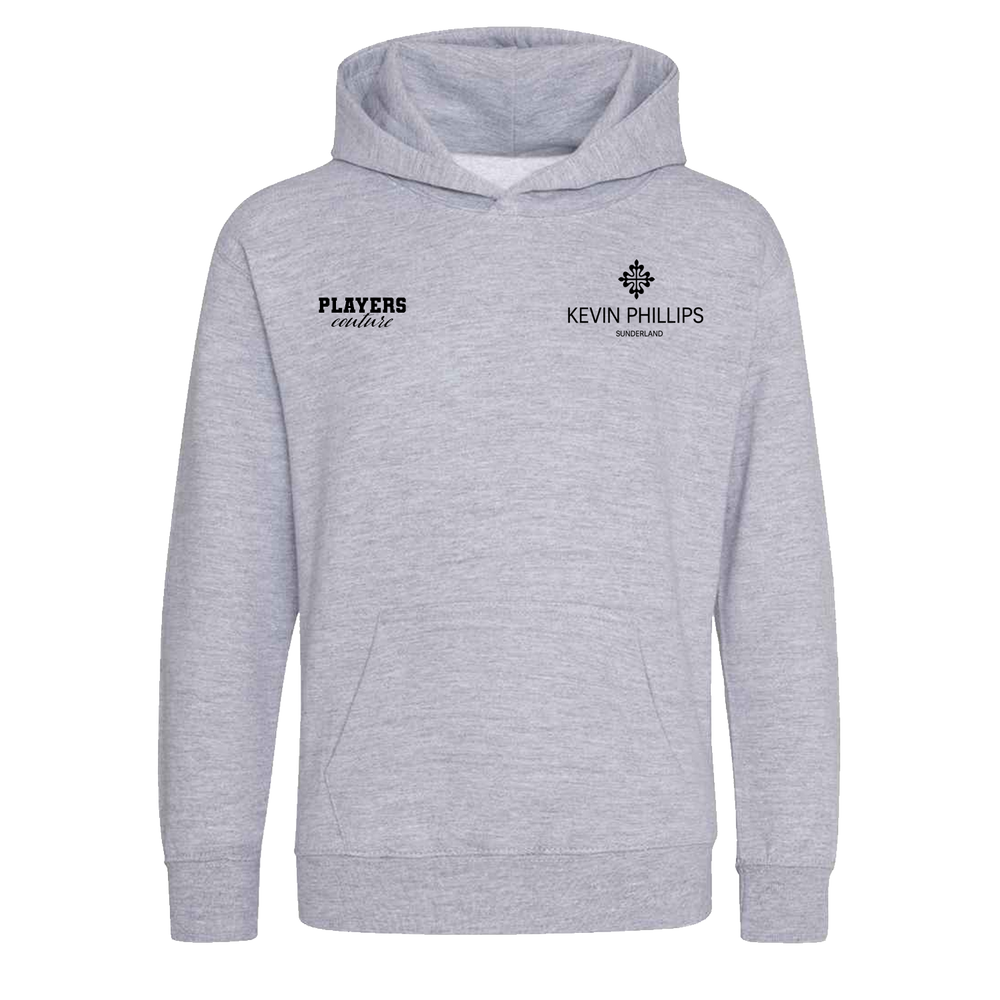 Kevin Phillips Logo Players Couture Kids Hoodie Gray