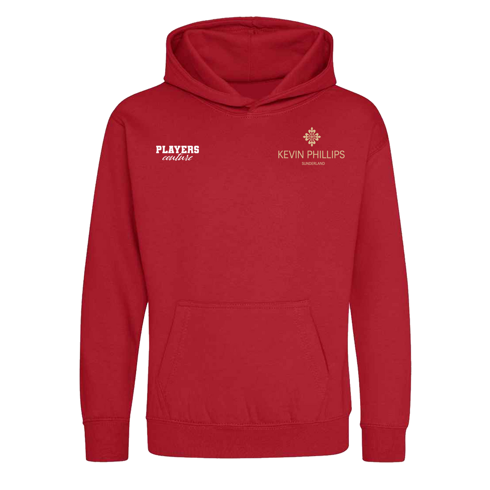 Kevin Phillips Logo Players Couture Kids Hoodie Red