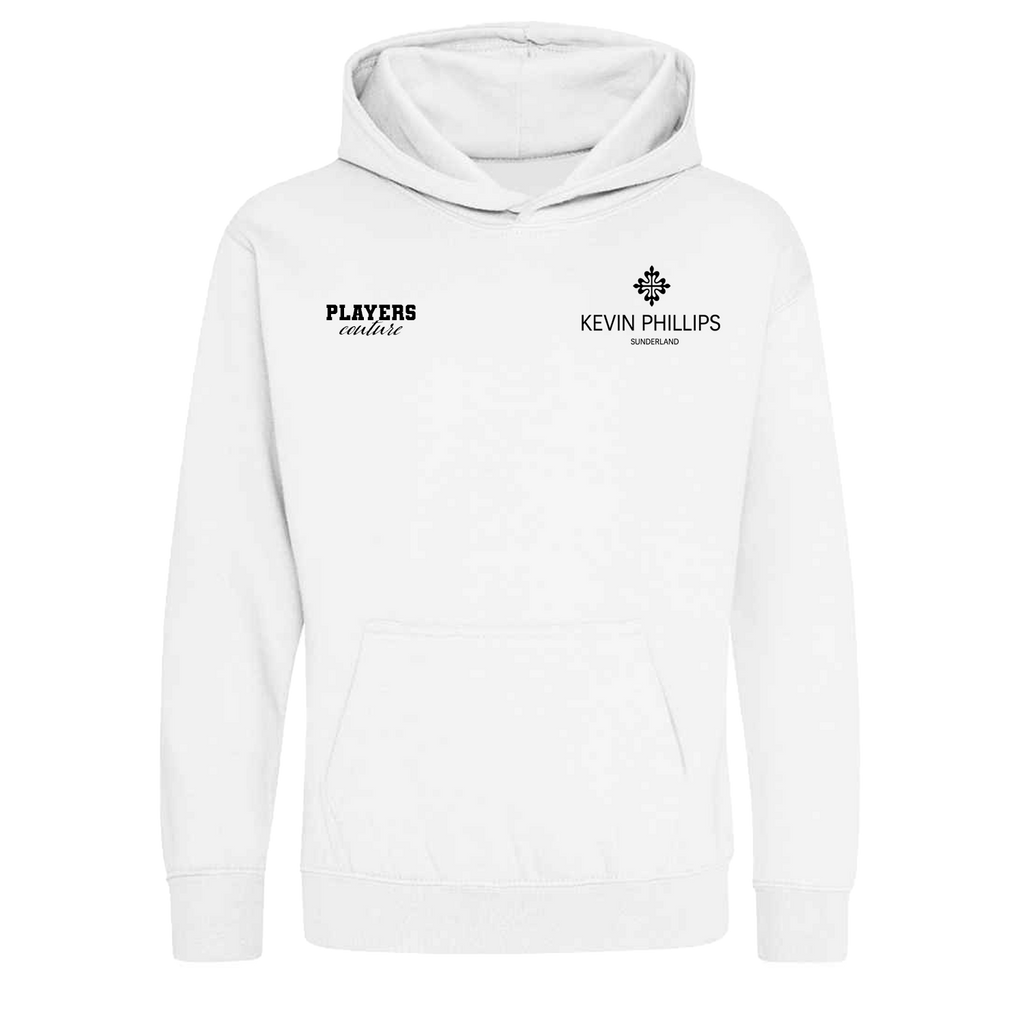 Kevin Phillips Logo Players Couture Kids Hoodie White