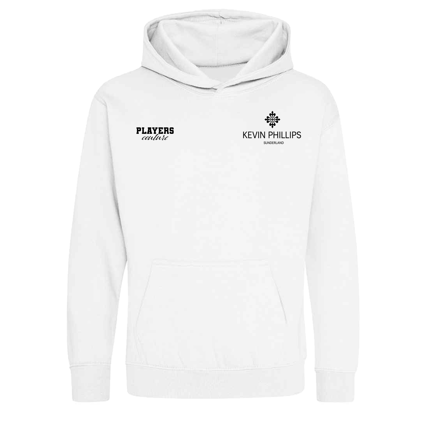 Kevin Phillips Logo Players Couture Kids Hoodie White