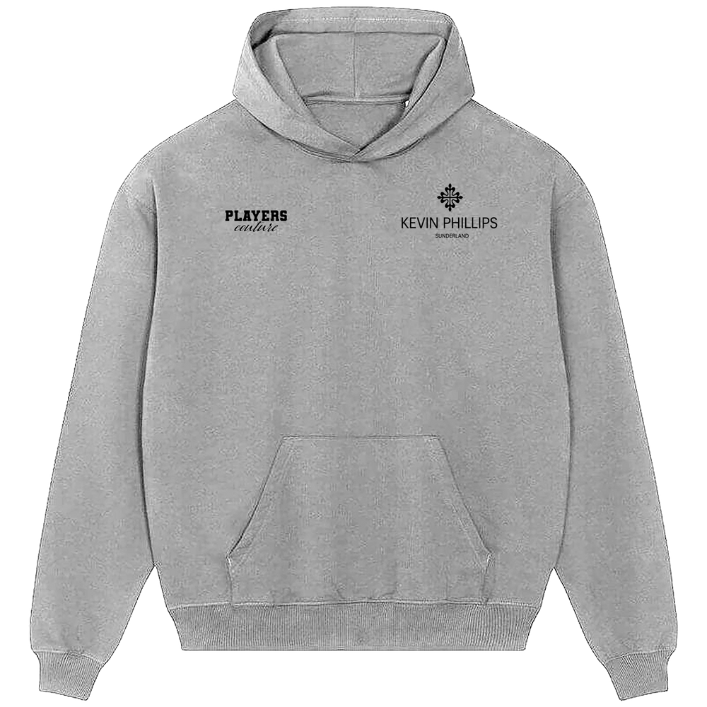 Kevin Phillips Logo Players Couture Men's Casual Hoodie Gray