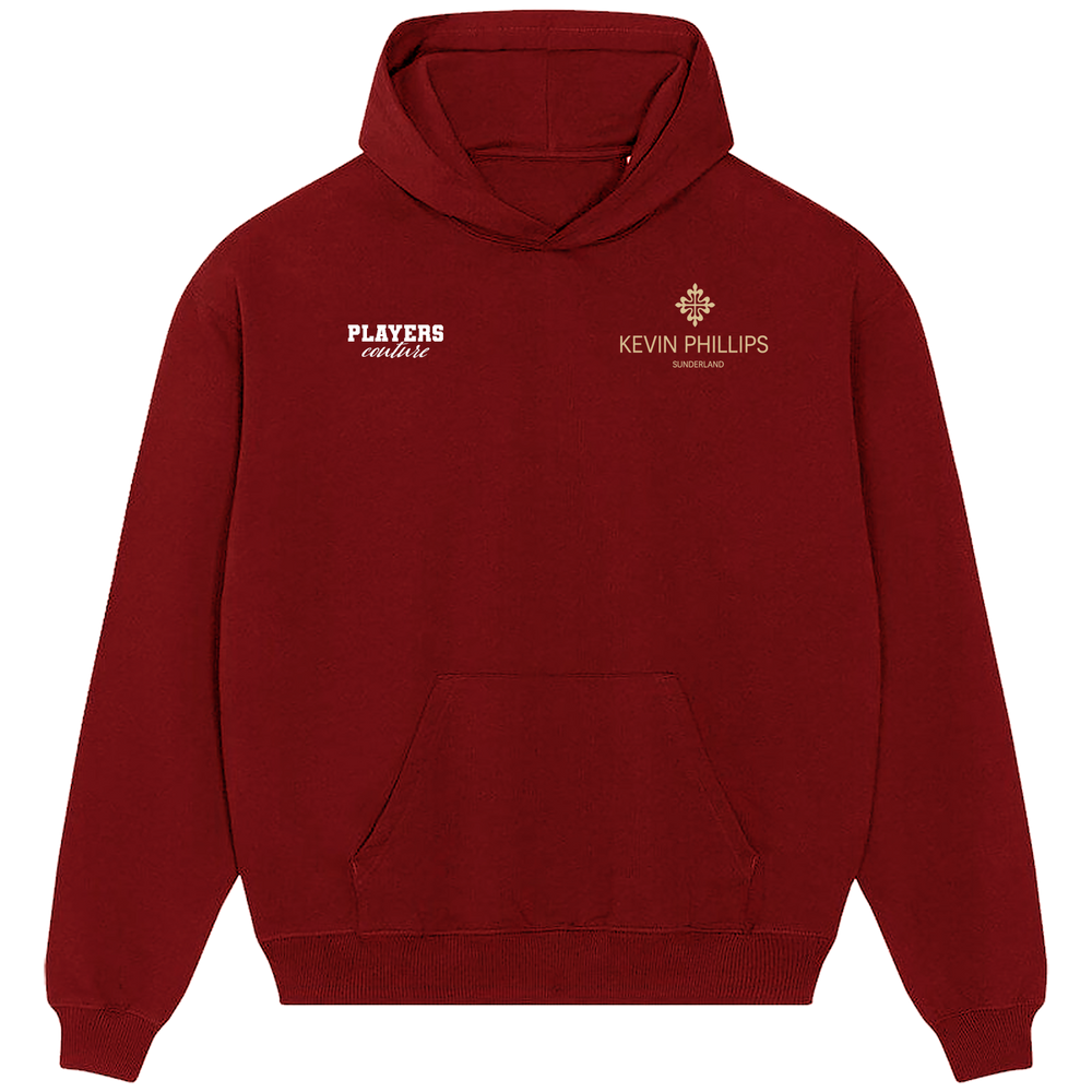 Kevin Phillips Logo Players Couture Men's Casual Hoodie Red