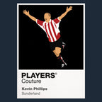 Kevin Phillips Sunderland Icon Frame Men's Hoodie — Navy Artwork