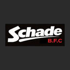 Kevin Schade Logo Men's Hoodie – black close-up detail shot of the Kevin Schade Players Couture logo design
