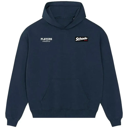 Kevin Schade hoodie – navy men's hoodie featuring the Kevin Schade Players Couture logo