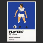 Kevin Sheedy Everton Men's T-Shirt - Black