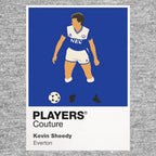 Kevin Sheedy Everton Men's Hoodie - Grey