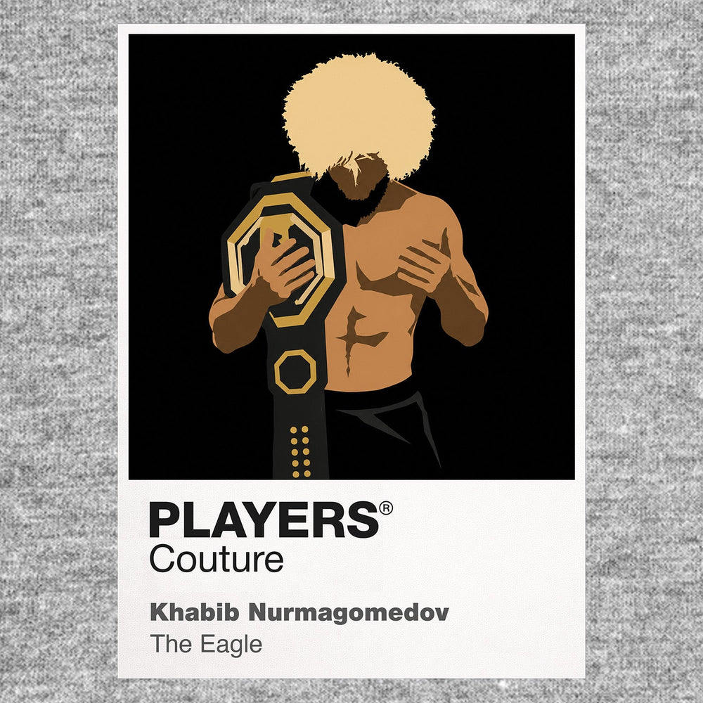 Khabib Nurmagomedov UFC Icon Frame Men's T-Shirt