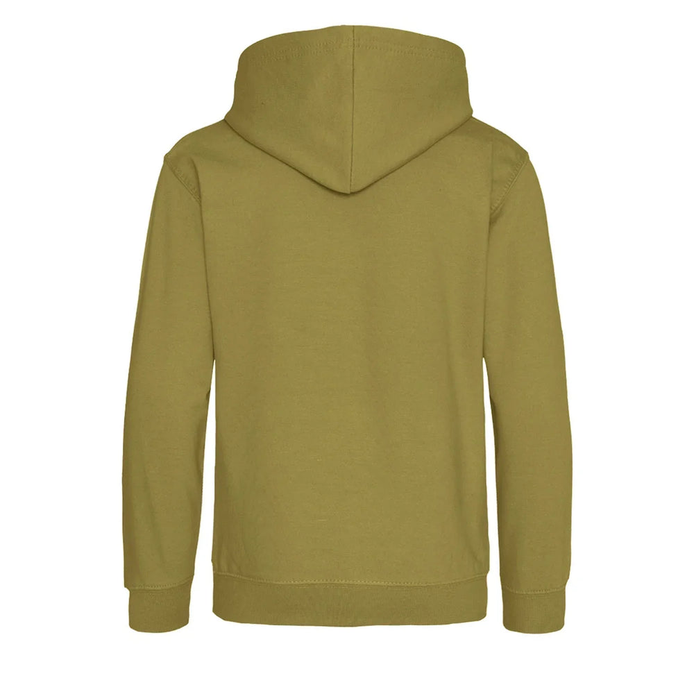 Essentials Collection hoodie – navy kids' hoodie with white Essentials Collection letters and Players Couture logo on the