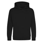 Custom Name hoodie – black kids' hoodie with white Custom Name letters and Players Couture logo on the chest