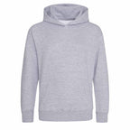 Custom Name hoodie – grey kids' hoodie with black Custom Name letters and Players Couture logo on the chest