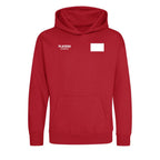 Custom Upload Your Own Logo Kids Hoodie – close-up detail shot of the Custom Upload Your Own Players Couture logo design