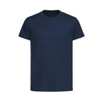Custom Name t-shirt – navy kids' t-shirt with white Custom Name letters and Players Couture logo on the chest