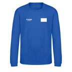 Custom Upload Your Logo Kids Sweatshirt – close-up detail shot of the Custom Upload Your Players Couture logo design