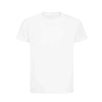 Custom Name t-shirt – white kids' t-shirt with black Custom Name letters and Players Couture logo on the chest