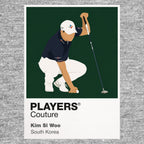 Kim Si Woo Golf Icon Frame Men's Polo Shirt