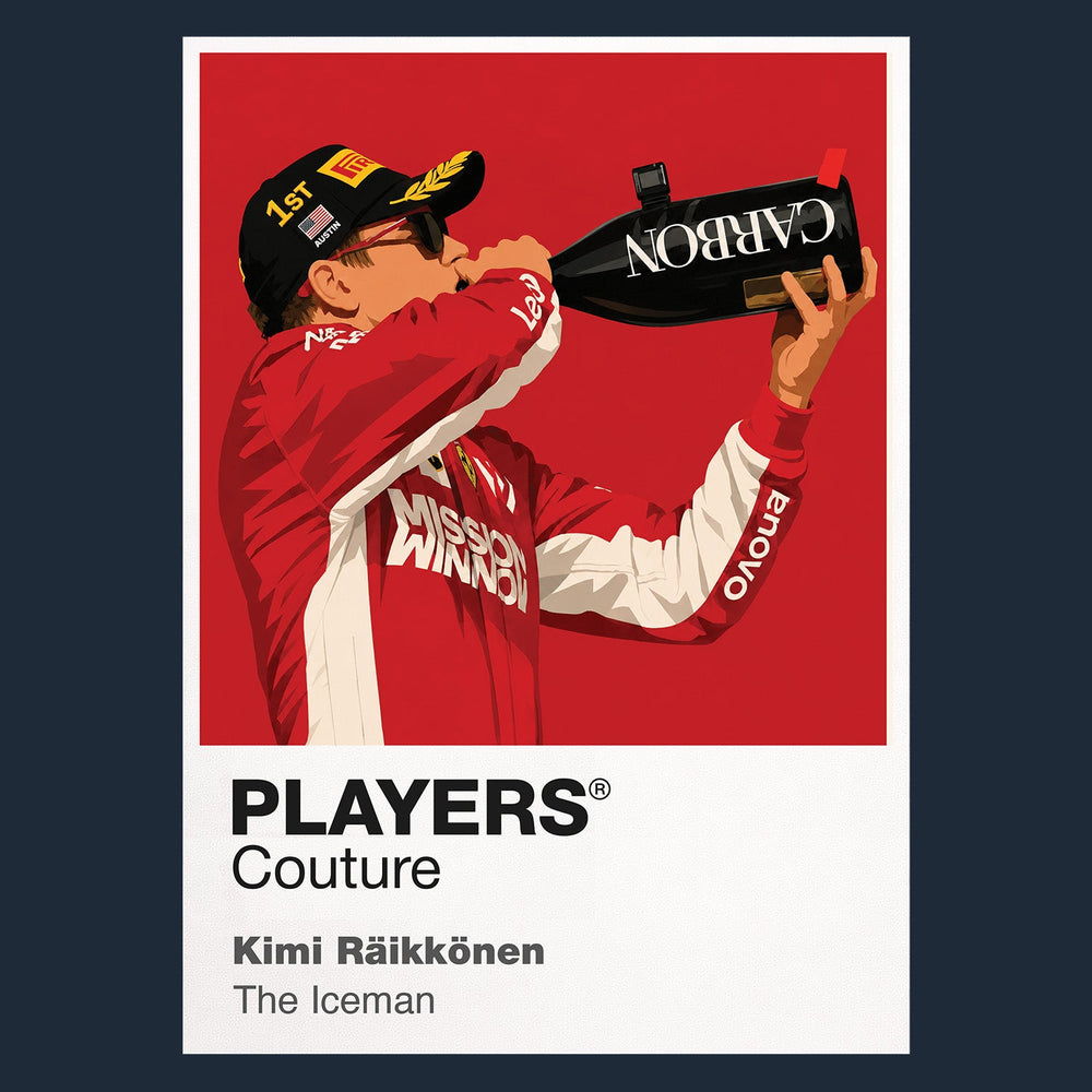 Kimi Räikkönen Iceman Formula 1 T-shirt – navy view