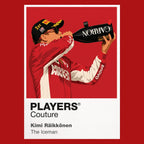Kimi Räikkönen Iceman Formula 1 T-shirt – red view