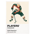 Kirill Kaprizov Wild Ice Hockey Icon Frame Men's T-Shirt – image 1