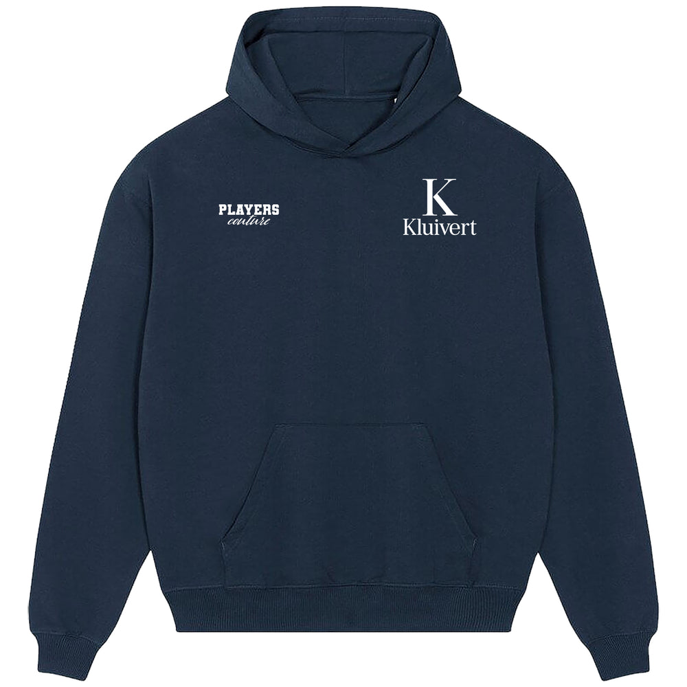 Kluivert Logo Players Couture Men's Casual Hoodie Navy