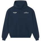 Kobbie Mainoo hoodie – navy men's hoodie featuring the Kobbie Mainoo Players Couture logo