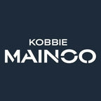 Kobbie Mainoo Logo Men's T-Shirt – navy close-up detail shot of the Kobbie Mainoo Players Couture logo design