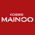Kobbie Mainoo Logo Men's T-Shirt – red close-up detail shot of the Kobbie Mainoo Players Couture logo design