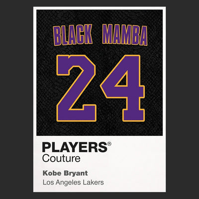 Kobe Bryant Black Mamba 24 Jersey Frame - Icon Design