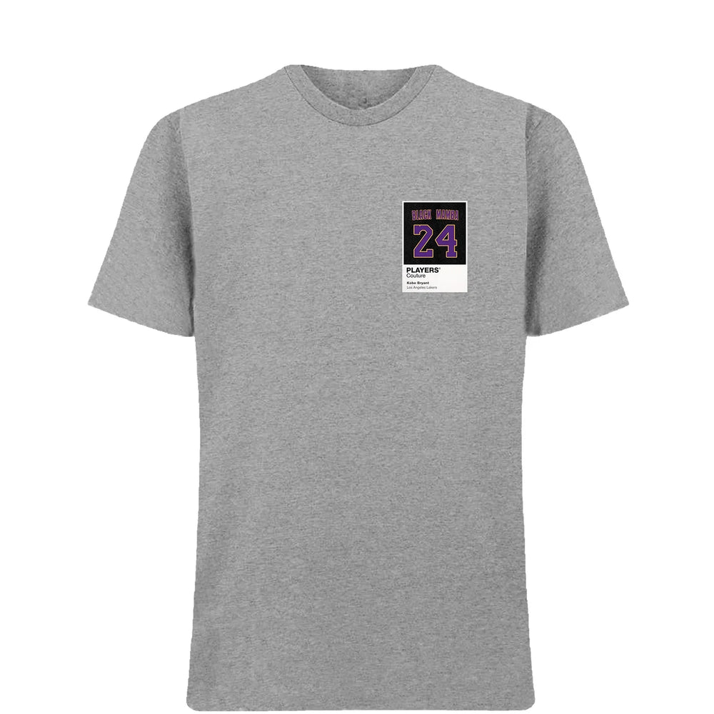 Kobe Bryant 24 Black Mamba t-shirt – black men's t-shirt featuring the Kobe Bryant 24 Black Mamba Players Couture logo
