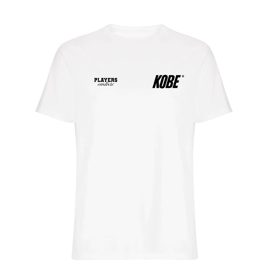 Kobe Bryant Logo Players Couture Mens T-Shirt White