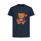Kobe Bryant Bear Logo Players Couture Kids T-Shirt Navy
