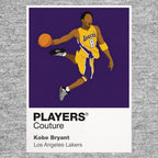 Kobe Bryant Lakers 8 Basketball Icon Frame Men's T-Shirt